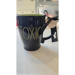 Rae Dunn Black Halloween Toxic Coffee/Tea Mug New Nwt
